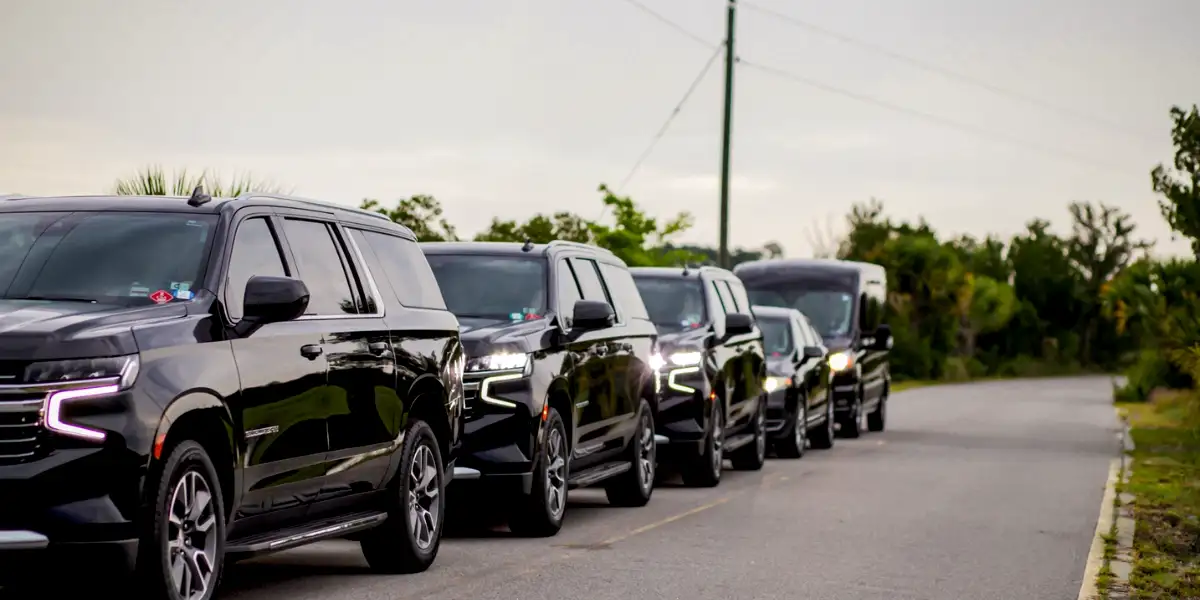 Black Truck Rental Service Banner